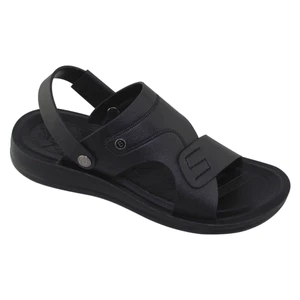 Sandal đế bằng nam Bita's SUM.117 (Đen + Nâu + Vàng bò)
