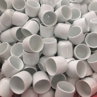 [Thanh lý] Combo 20 chén uống rượu men trắng Bát Tràng giá sỉ