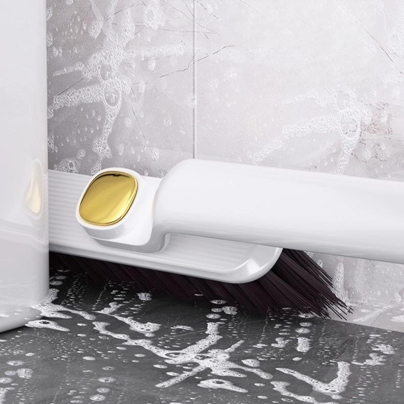 Bàn Chải Cọ Rửa Nhà Tắm Xoay 360 Độ, Chổi Vệ Sinh Góc Tường, Khe Cửa Đa Năng ( tặng móc treo)