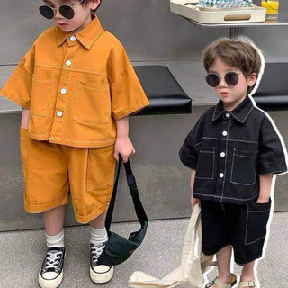 Sét bộ đồ cho bé trai phông hàn quốc cho bé từ 1 - 10 tuổi phong cách Hàn Quốc