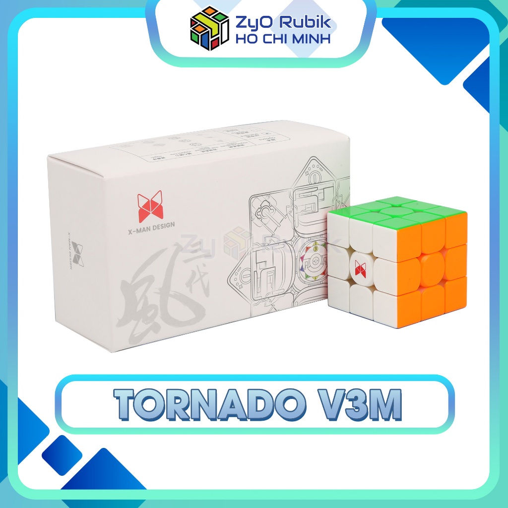 [3x3] Rubik Tornado V3M core mới phiên bản Standard/Flagship/Pioneer/UV ...