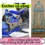 GHẾ NGỒI XE MÁY SỐ GẬP GỌN CÓ VÒNG + KHÔNG VÒNG TIỆN LỢI