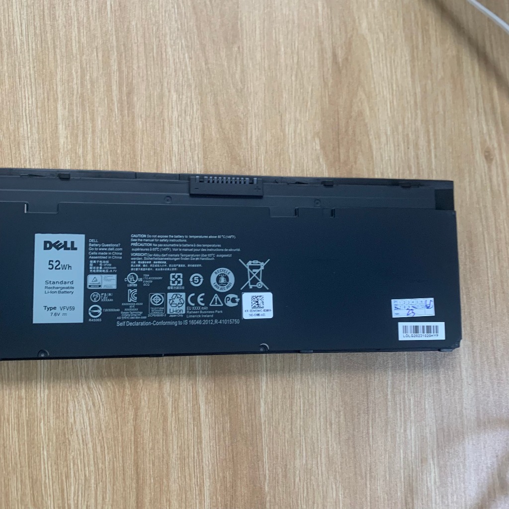 Pin Laptop Dell LATITUDE E7240 E7250 7240 7250 VFV59 GVD76 WD52H Mới 100%