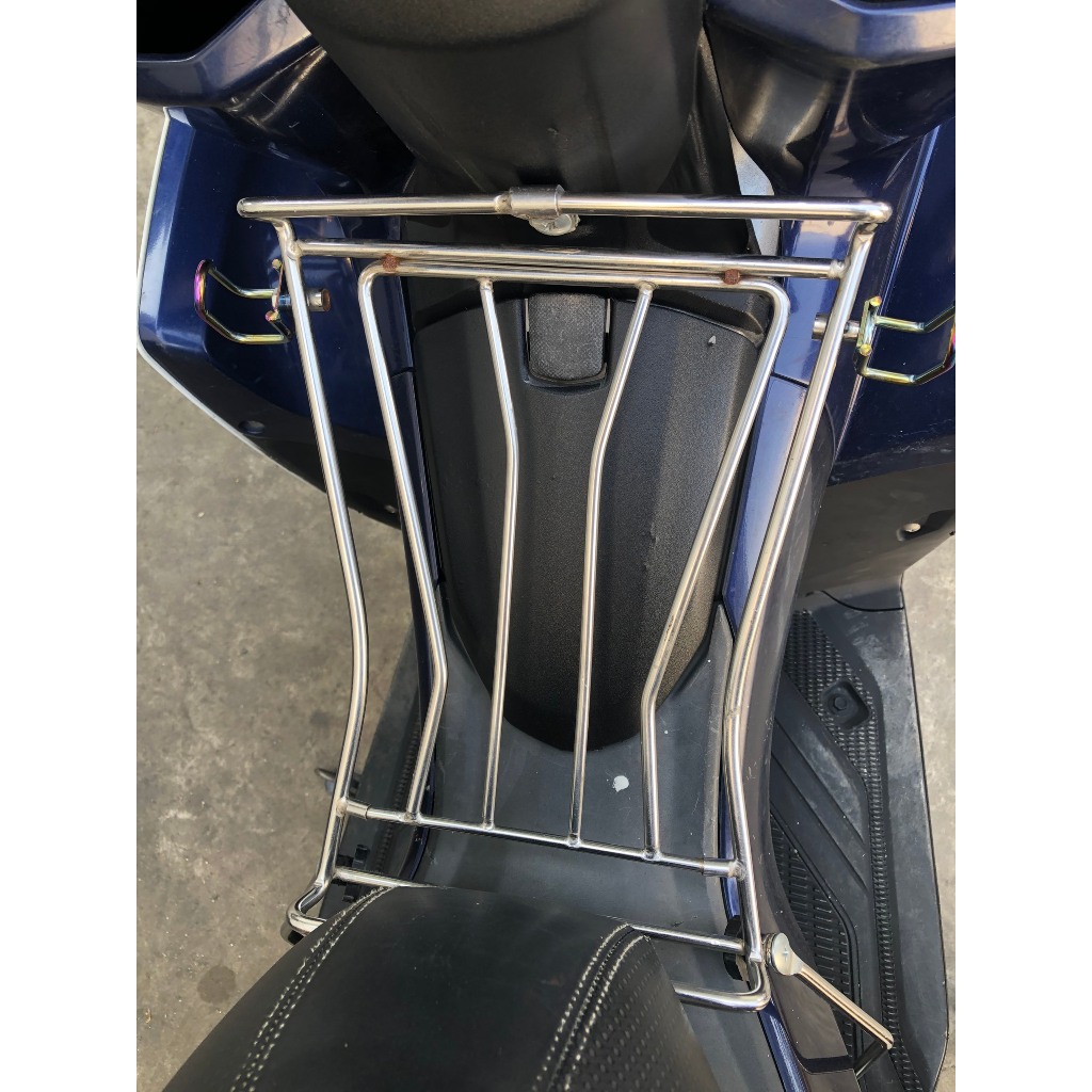 GHẾ SỐ GẬP INOX CÓ VÒNG , DÂY XE AIRBLADE , Ghế ngồi xe Airblade có vòng an toàn