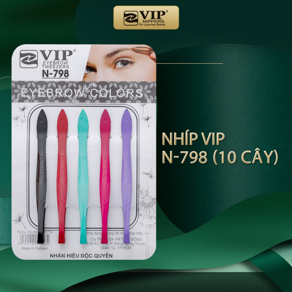 Combo Nhíp Nhổ Lông Mày, Lông Nách, Lông Mũi