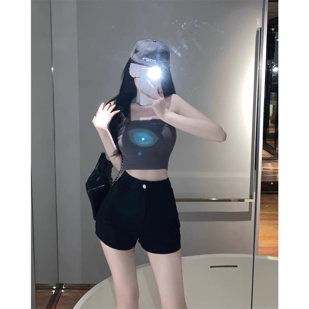 Quần short đùi nữ dance cạp cao lưng cao co dãn 4 chiều, Quần đùi cạp khoá tôn dáng cho nữ m628