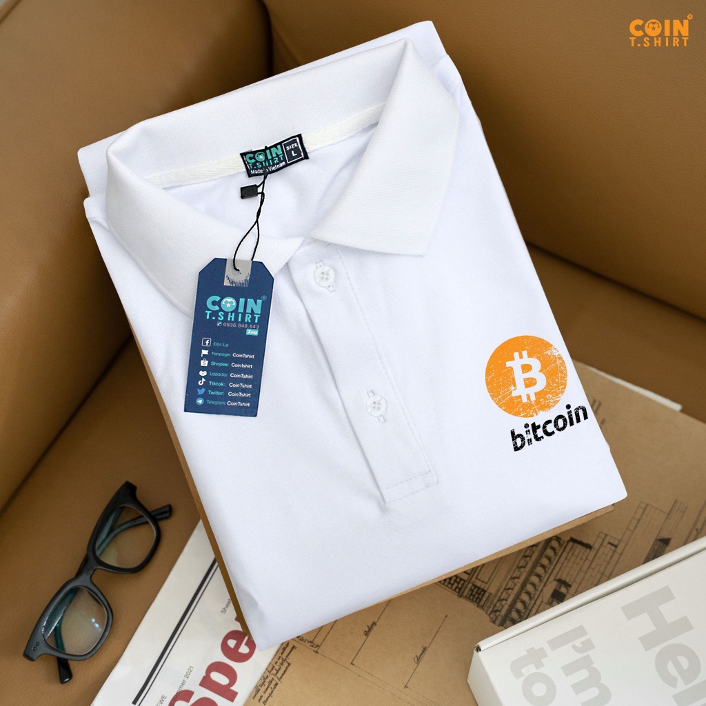 Áo Polo cao cấp Bitcoin (cointshirt), Binance, Cointshirt, Ethereum |  Shopee Việt Nam