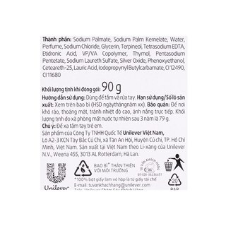 Xà bông Lifebuoy nhiều mùi hương cục 90g