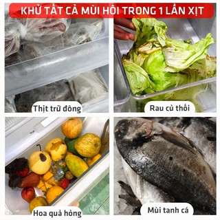 Xịt Khử Mùi Tủ Lạnh FREEME - Loại Bỏ 99% Mùi Hôi Thịt Cá, Rau Củ, Thức Ăn Hỏng | An Toàn, Hiệu Quả