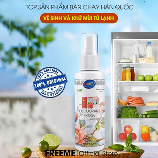 Xịt Khử Mùi Tủ Lạnh FREEME - Loại Bỏ 99% Mùi Hôi Thịt Cá, Rau Củ, Thức Ăn Hỏng | An Toàn, Hiệu Quả