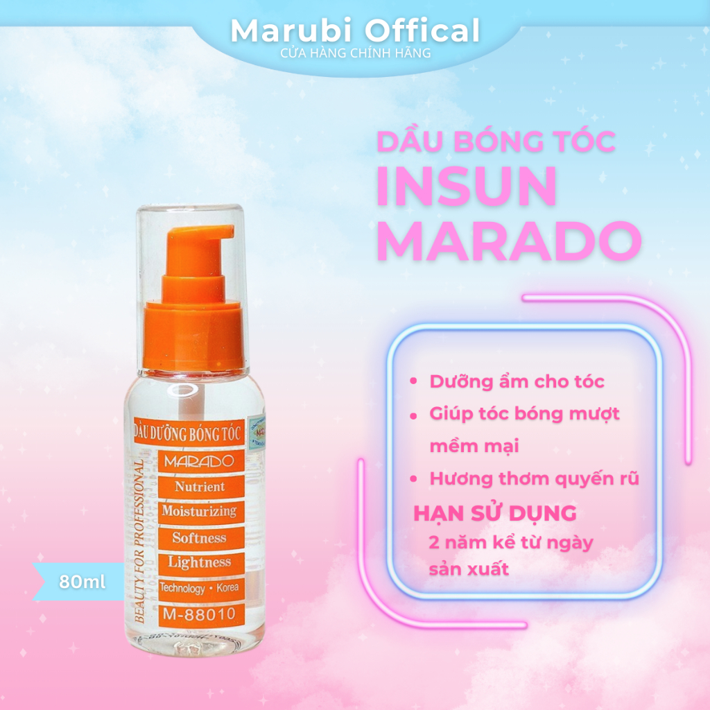 Marado Dầu bóng tóc mềm mượt tóc 80ml