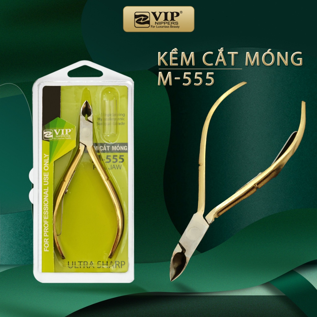 Kềm Cắt-Gỡ Móng VIP, Thép Chuyên Dùng, 2 mang, 1 chống, M-205, M-401, M-506, M-555, M-501,  M-18, M-06 (Cán Nhựa)