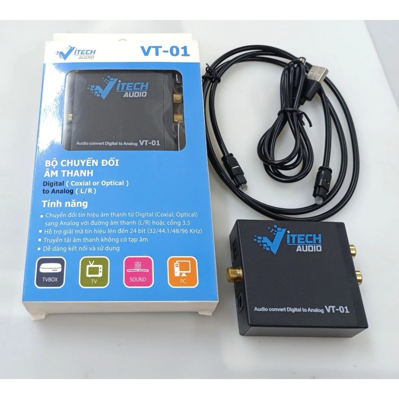 Bộ Chuyển Đổi Digital Sang Analog ( VITECH VT 01 ) | Shopee Việt Nam