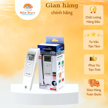 Nhiệt kế hồng ngoại đo trán Microlife FR1MF1 thích hợp đo thân nhiệt trẻ em, người lớn