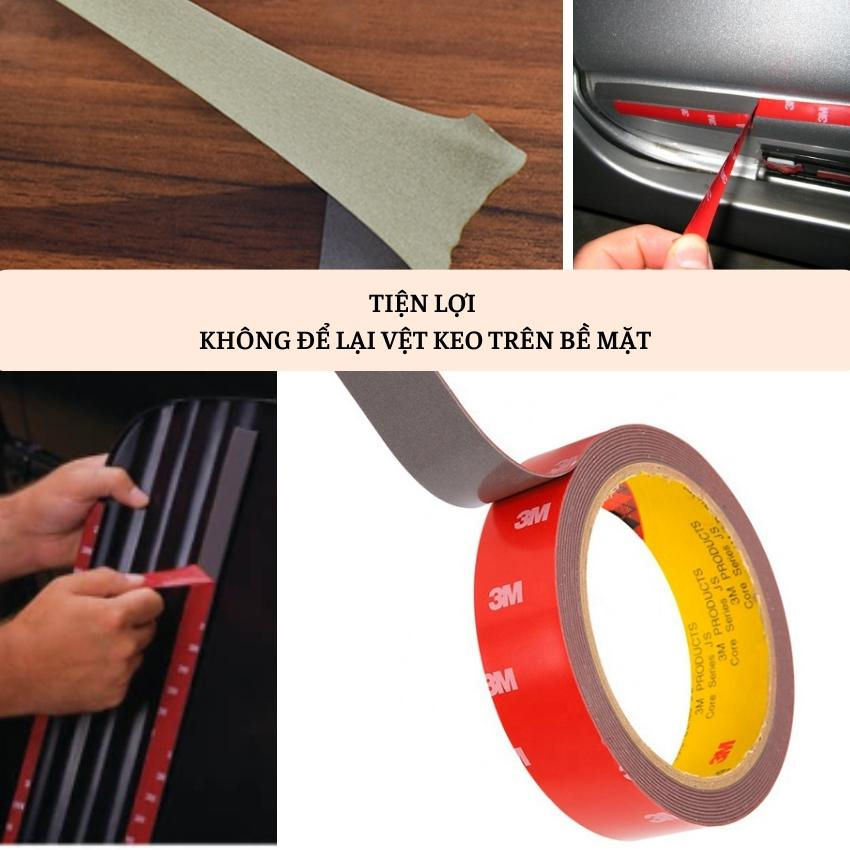 Băng dính 2 mặt Cường Lực siêu dính hãng 3M. Băng keo 3M, băng dính 3M dán phụ kiện