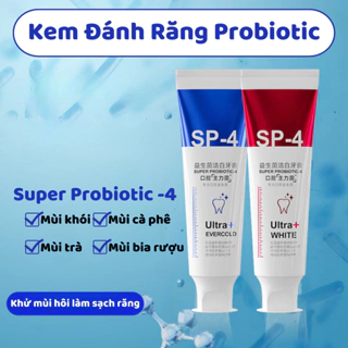 Kem Đánh Răng Yayashi sp-4 Ultra+ Whitening 120g Tấm Thị Hỗ Trợ Giúp RăngTrắng Sáng, Khử Mùi, Thơm Mát