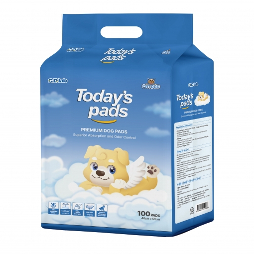 Miếng lót vệ sinh cho chó TODAY'S PADS 100 miếng 40cm x 50cm
