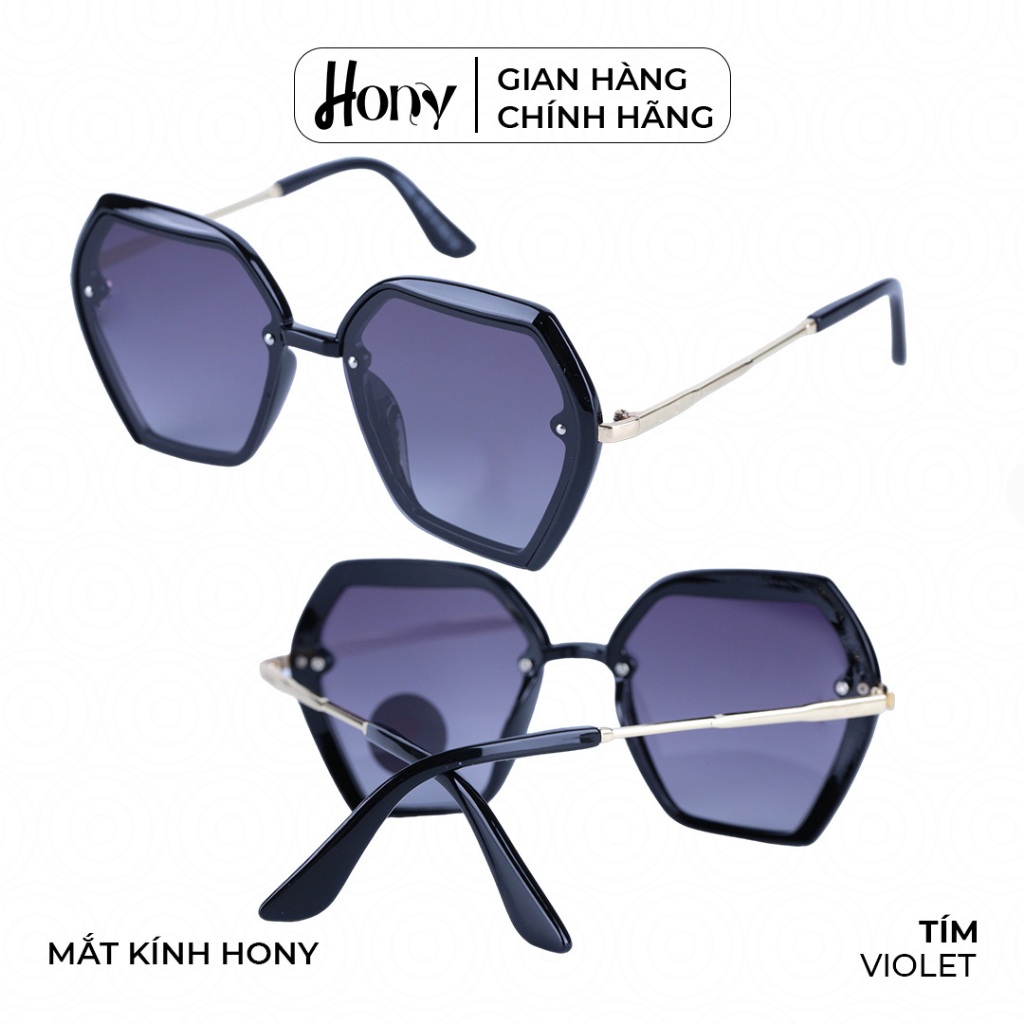 Kính râm Nữ thời trang HONY - Khung viền hợp kim cá tính