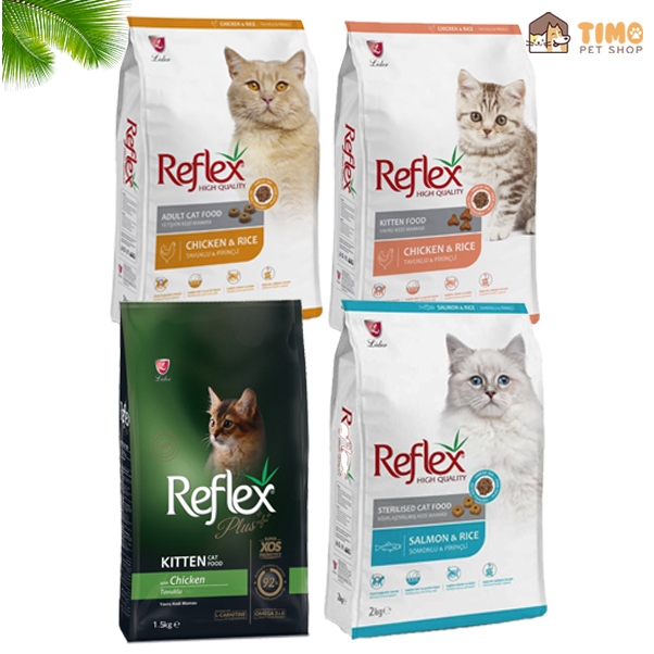 Thức Ăn Hạt Reflex Cho Mèo (Túi 2kg) - Thức Ăn Hạt Khô Cao Cấp Cho Mèo ...