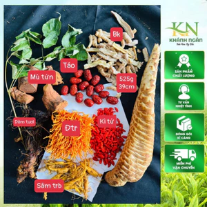 Nhục thung dung tươi mix ( Đông trùng, Dâm dương hoắc,ba kích, rễ cây mú từn, Sâm trường bạch...)