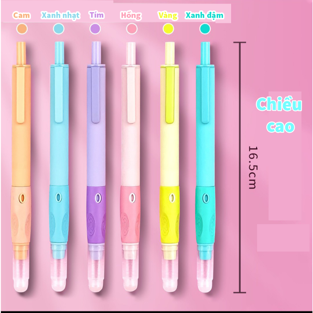 Bút Máy Bấm Ngòi F39 Màu Mới Nhất - Bút Có Thể Tẩy Xóa, Phù Hợp Với Các Bé Lớp1 Đến 5,Ngòi EF 0.38mm.
