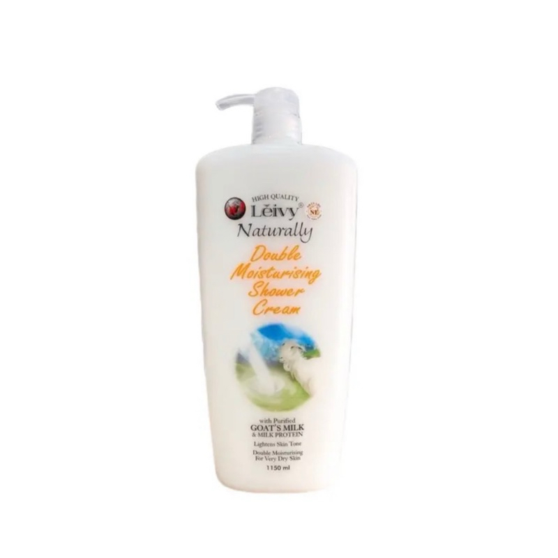 Sữa tắm dê trắng da Leivy Naturally 1150ml