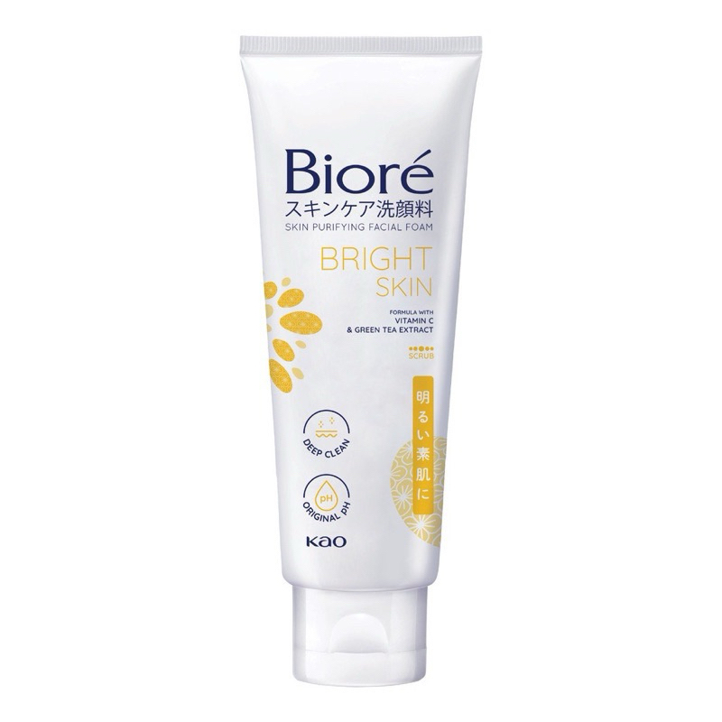 Sữa rửa mặt Bioré ,Sạch nhờn , ngừa mụn , sáng da 100g