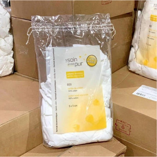 Bông Tẩy Trang Pháp Tetra Medical Carrés De Coton (500 miếng)