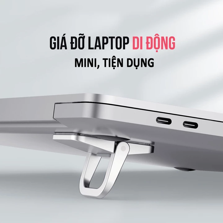 Giá Kê Tản Nhiệt Laptop Mini eXtreme GL1x01 Đối Lưu Không Khí Đế Tản Nhiệt Macbook Heatsink (1 đôi)