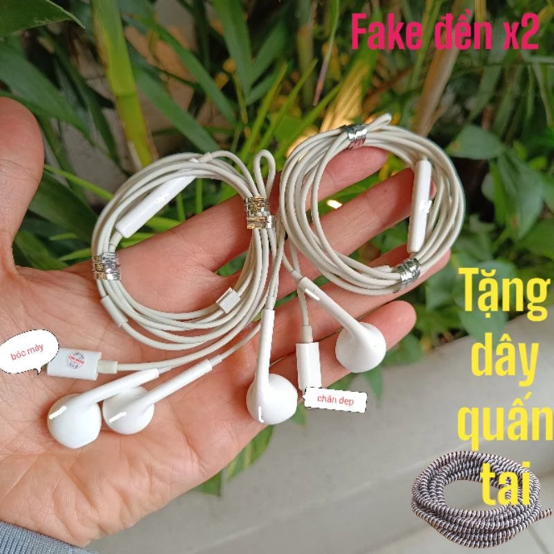 Tai nghe chân dẹp bóc máy