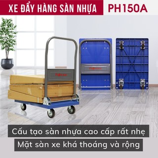Xe đẩy nhập khẩu FUJIHOME gấp gọn tải trọng 100kg - 170kg - Hàng chính hãng