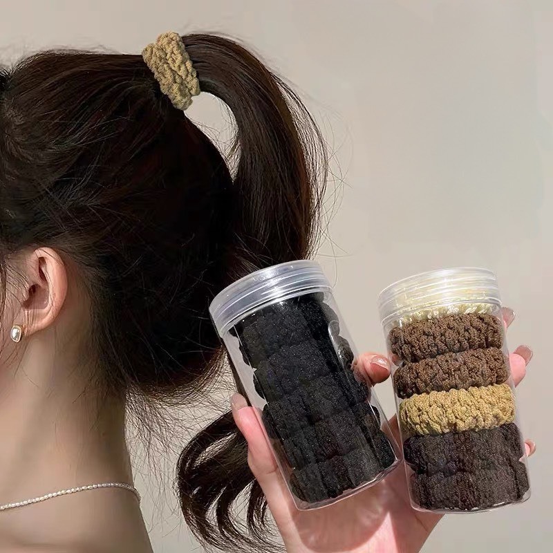 Set Hộp 6 Dây Thun Buộc Tóc hàng  Siêu Hot.
