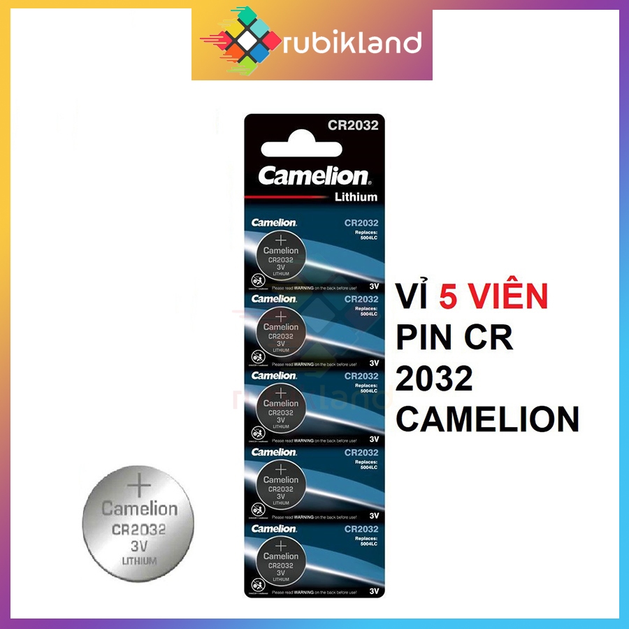 [Camelion] Pin Cúc Áo Nút Áo Lithium 3V CR2032 Thay Bo Mạch Chủ Đồng Hồ ...