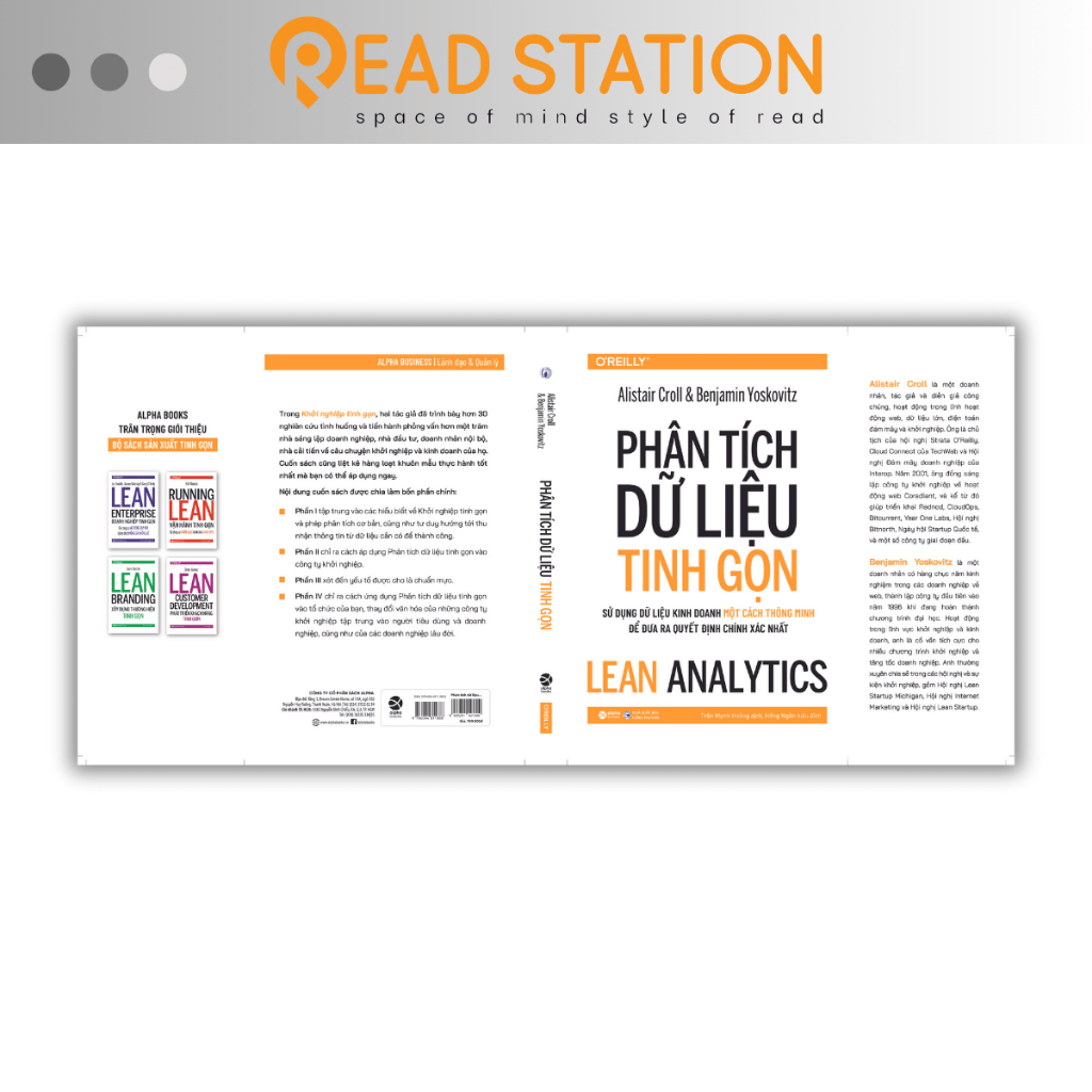 Sách: LEAN ANALYTICS - Phân tích dữ liệu TINH GỌN (Alistair Croll ...