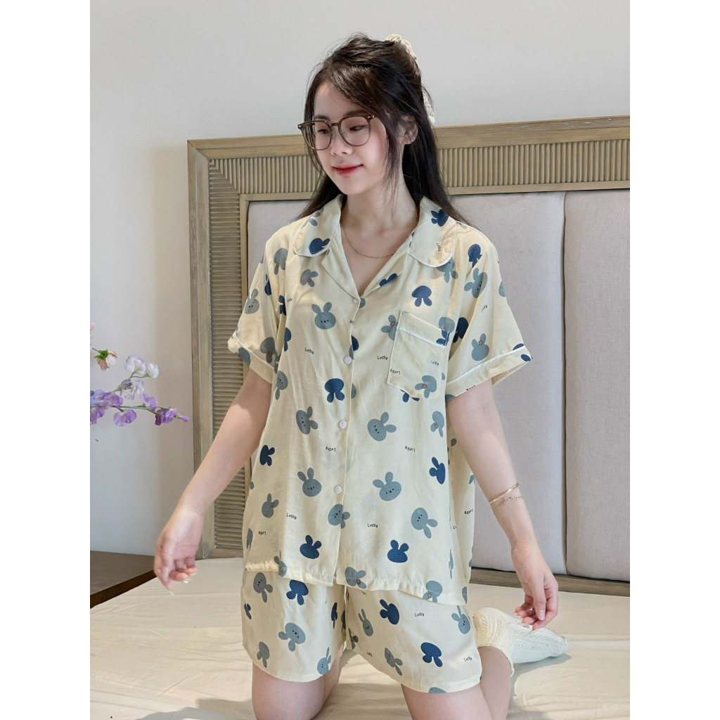 Thỏ đôi xanh lucky