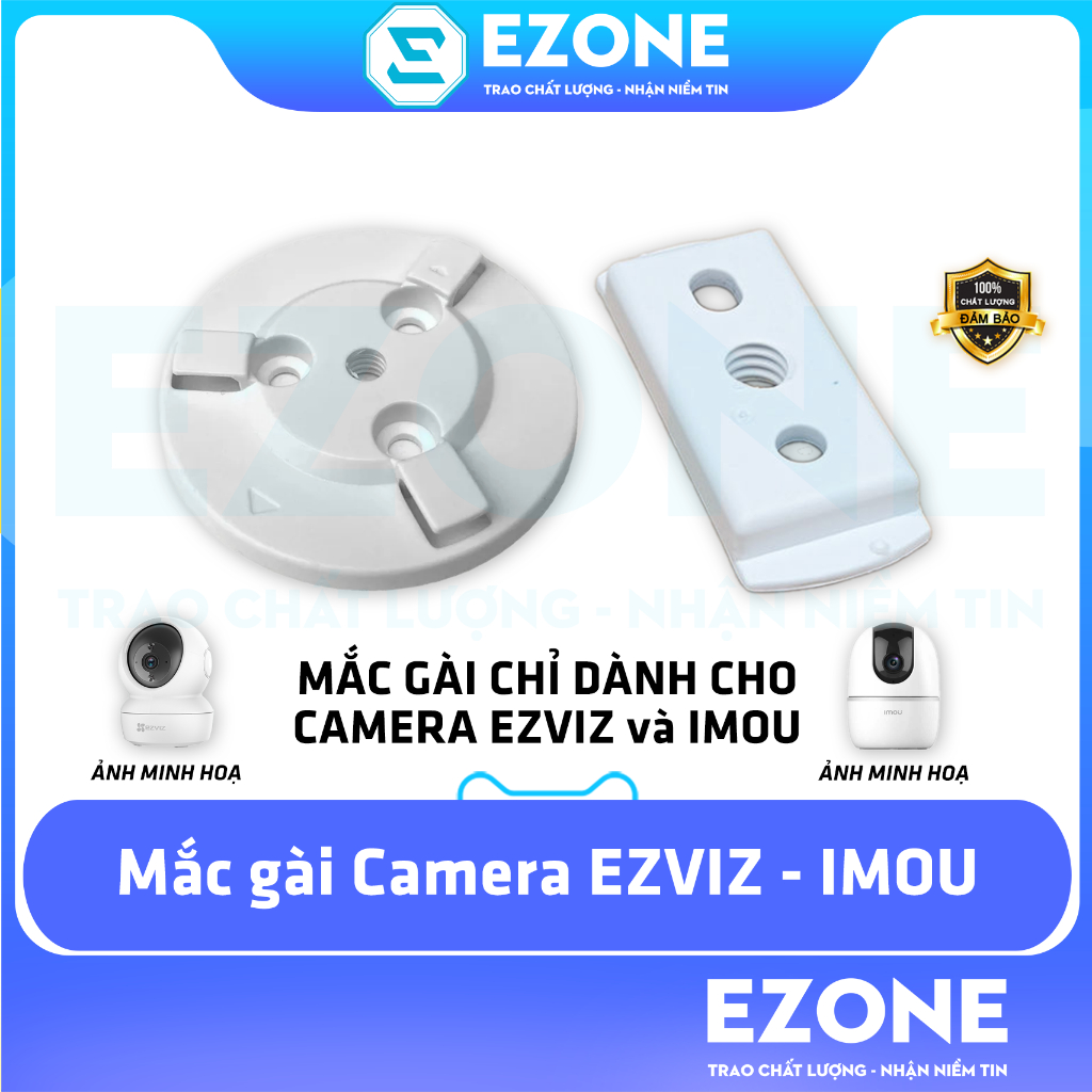 Chân Đế Camera - Mắc Gài - Tròn Dành Cho Camera IMOU / EZVIZ | Shopee ...