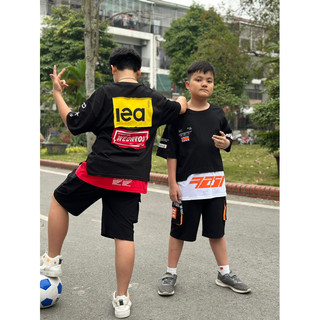 (Xả lẻ size) Set đồ bộ bé trai size đại 40-60kg hàng QC cao cấp