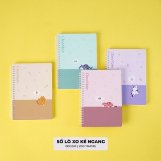 Sổ Lò Xo Kẻ Ngang A5/B5 CLASSMATE Lazy Kitten 200 Trang, Sổ Tay Bìa Cứng Dùng Ghi Chép, Take Note, Bujo 20-007A5/B5