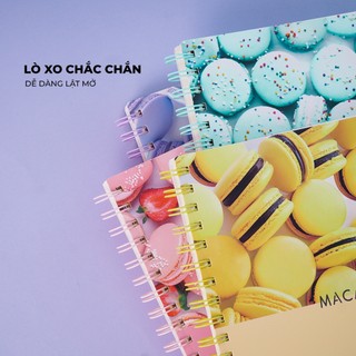 Sổ Lò Xo Kẻ Caro 180/200 Trang A5/A6/A7/B5 CLASSMATE MACARON, Sổ Tay Ghi Chép, Take Note, Bujo - 100gsm 20-001B5/A5