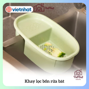 Khay Nhựa Lọc Rác, Thức Ăn Thừa Khay Lọc Bồn Rửa Bát Việt Nhật Cao Cấp 5755