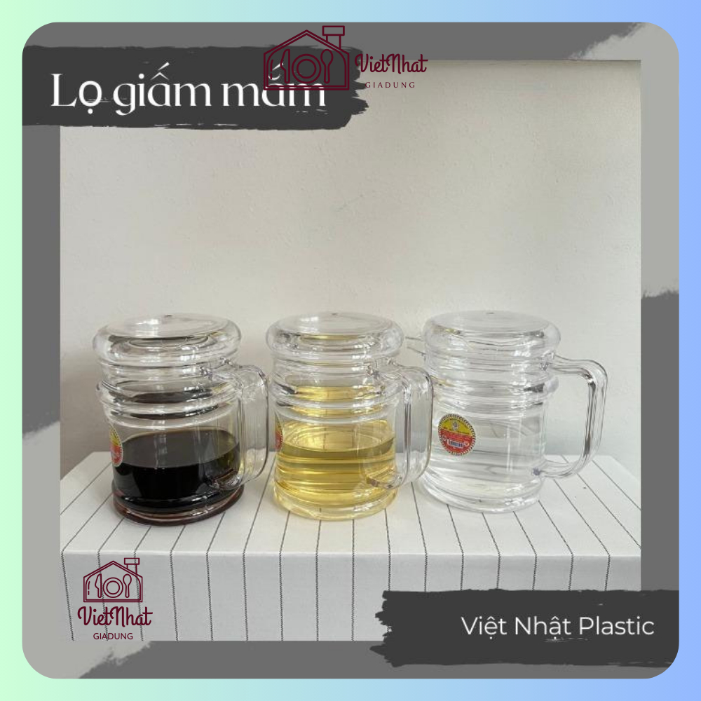 Lọ gia vị đựng nước mắm, dấm ăn tiện dụng Việt Nhật cao cấp