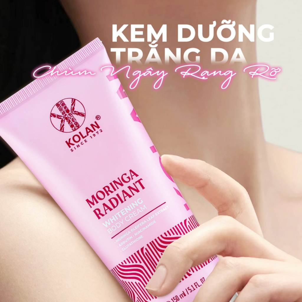 [Date 10/2027]Kem Body KOLAN 150ml, Dưỡng Trắng, Nâng Tone, Chống Nắng, Dưỡng Ẩm, Chống Lão Hóa
