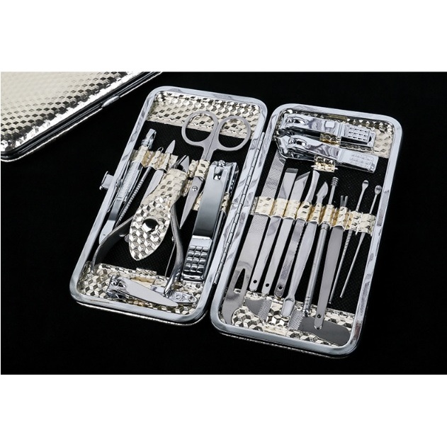 Bộ Dụng Cụ Cắt Móng Tay bấm móng chân 19 Món Cao Cấp - BMT006b