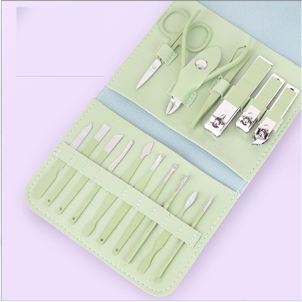 Bộ Bấm Móng Tay bấm móng ân 16 Món Đa Năng - BMT005b