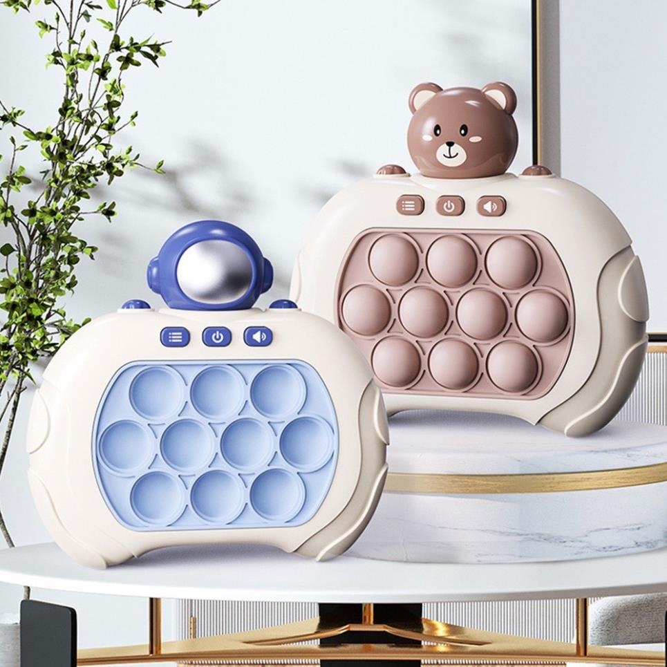 Pop it Điện Tử Thế Hệ Mới, Máy Chơi Game Popit Nhiều Level Có Đèn Nhạc Luyện Tay Mắt Phù Hợp Mọi Lứa Tuổi-Đồ Chơi PUKAPI