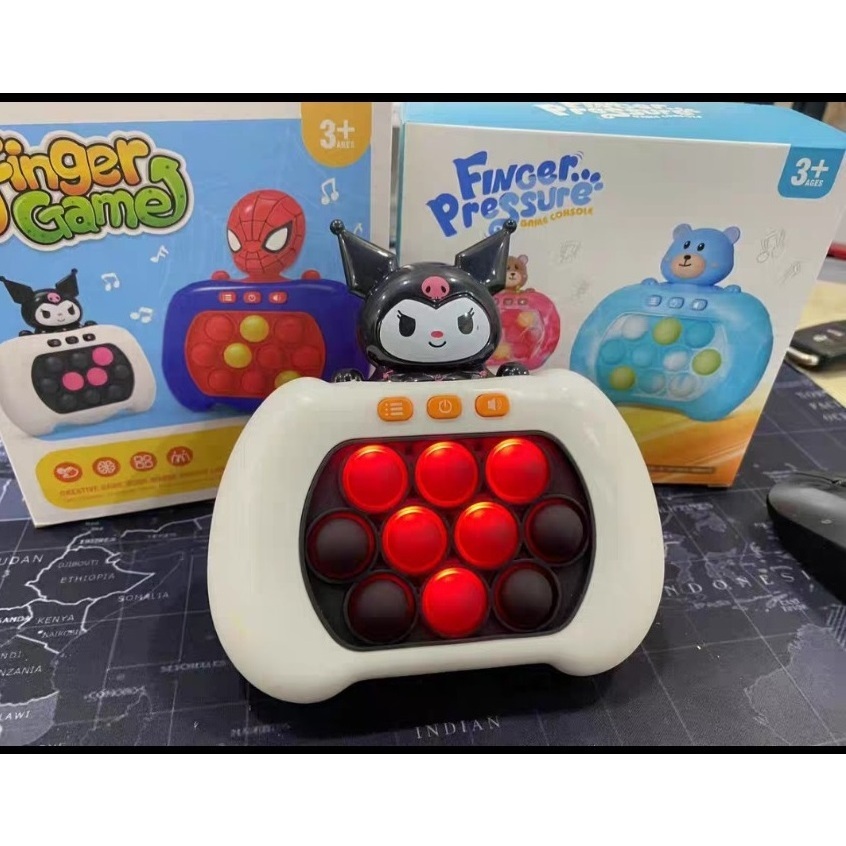 Pop it Điện Tử Thế Hệ Mới, Máy Chơi Game Popit Nhiều Level Có Đèn Nhạc Luyện Tay Mắt Phù Hợp Mọi Lứa Tuổi-Đồ Chơi PUKAPI