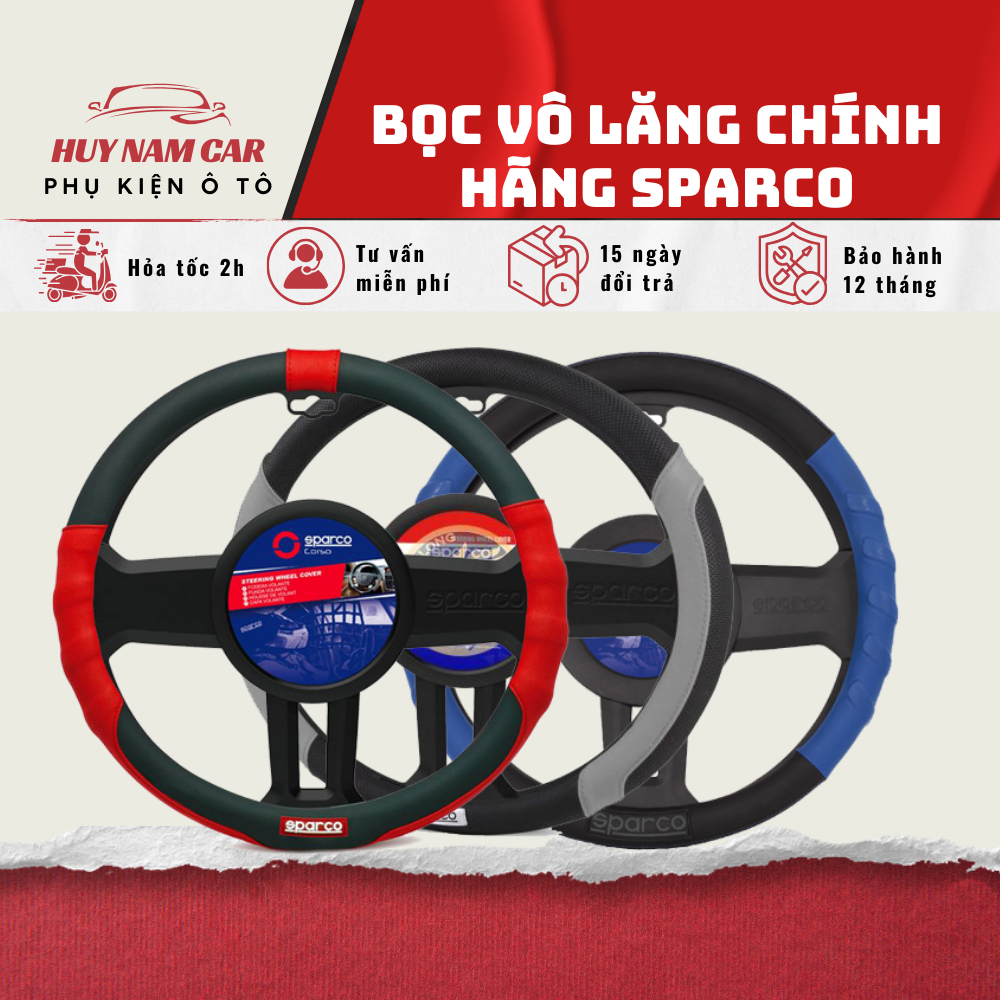 Bọc Vô Lăng Chính Hãng SPARCO Italia - Full Mẫu Và Màu Sắc Cho Các Dòng ...