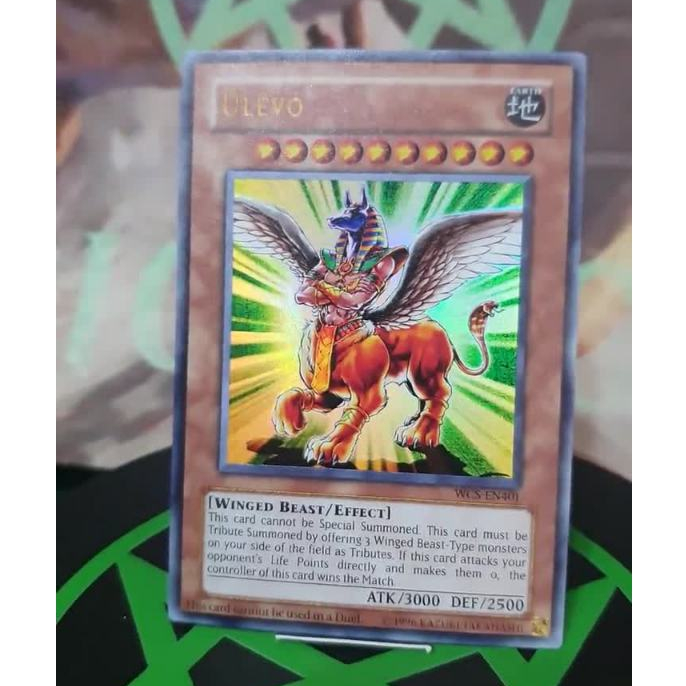 Th bi Yugioh Ulevo - WCS-EN401 - Ultra Rare - Limited Edition | Shopee  Vit Nam