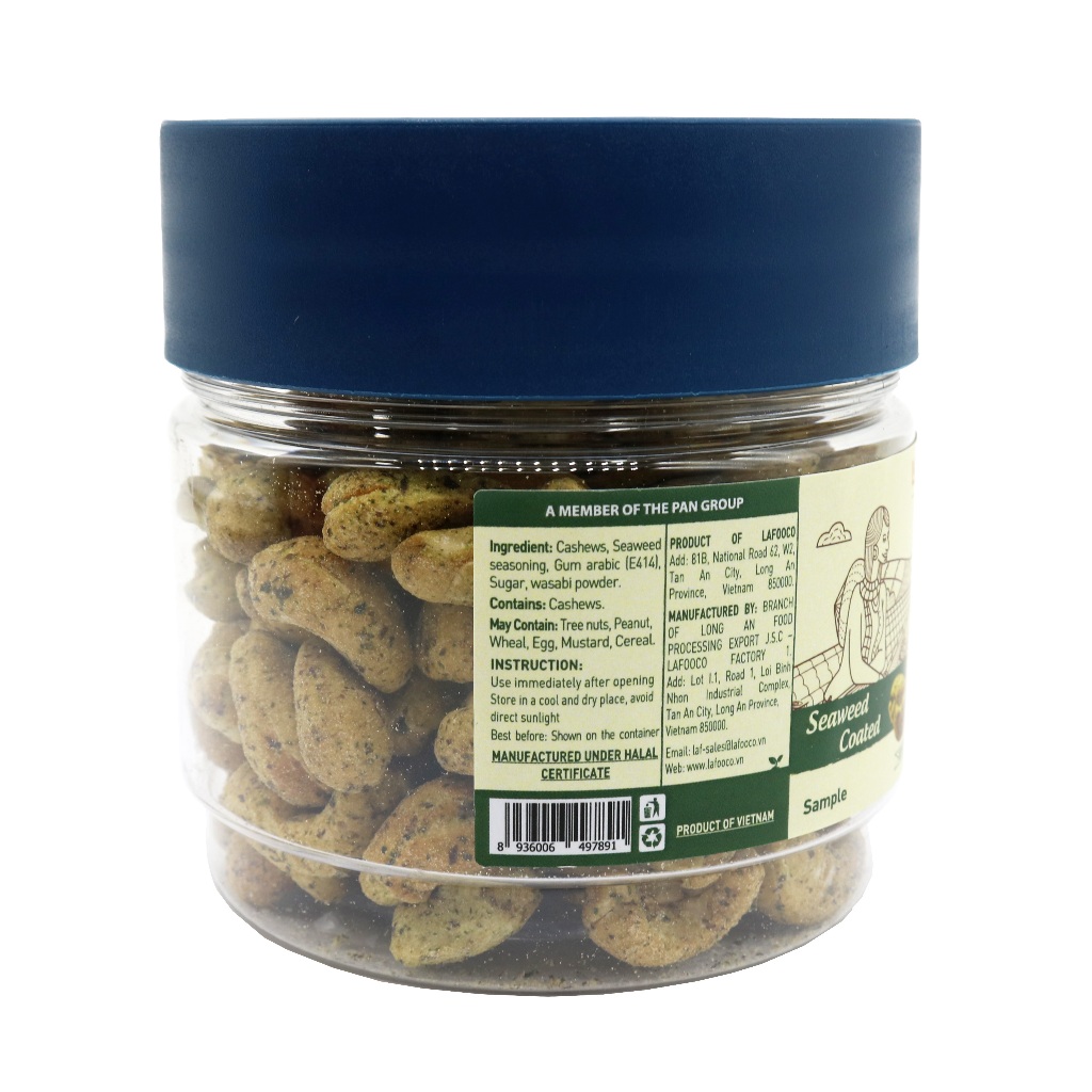Hạt điều LAFOOCO rong biển Seaweed Flavoured Cashews
