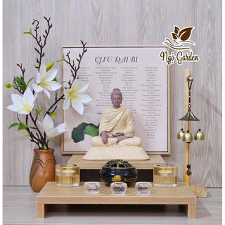Đế kê tượng phật, đế kê tượng, kệ để máy tính, màn hình, đa năng gỗ thông chất lượng cao, dễ dàng vệ sinh lau dọn